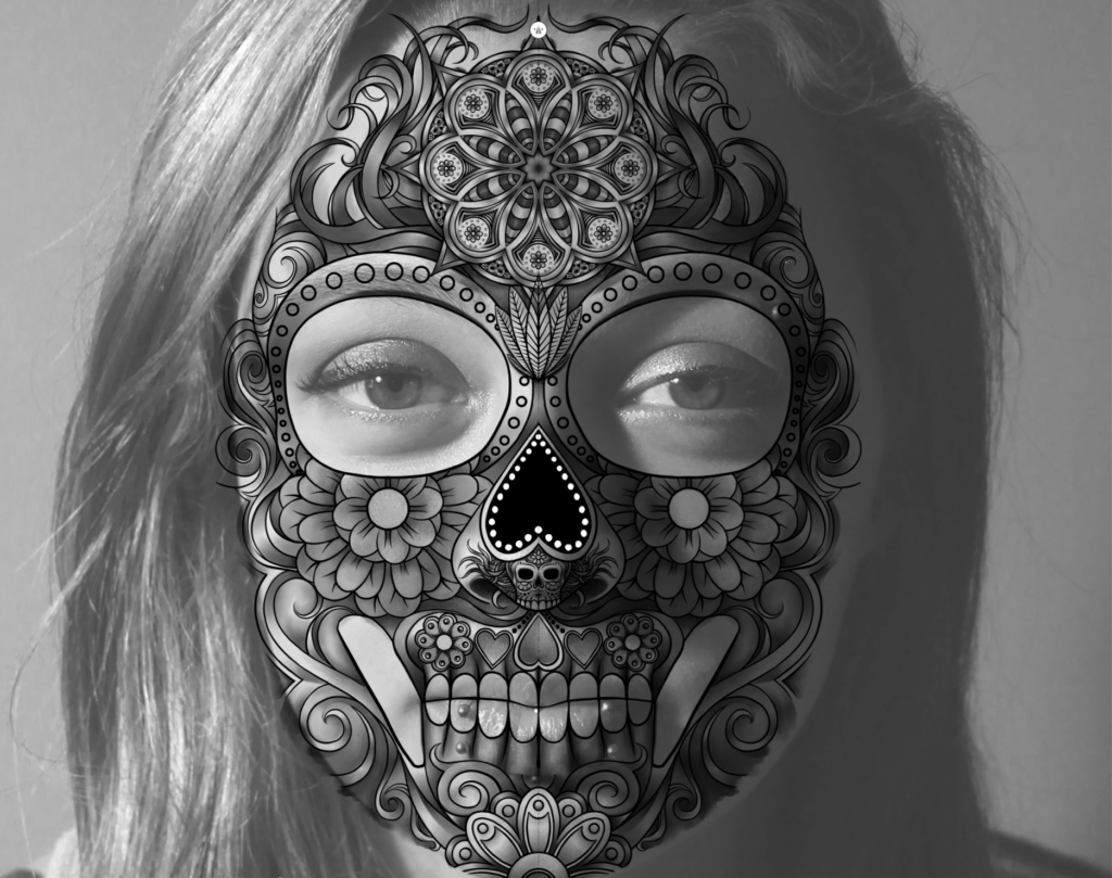 Clarice Sugar Skull – WIP