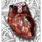 DOOODLEGOD 'Hearts Are for Games' Augmented Reality Animation Art Print - Image 2
