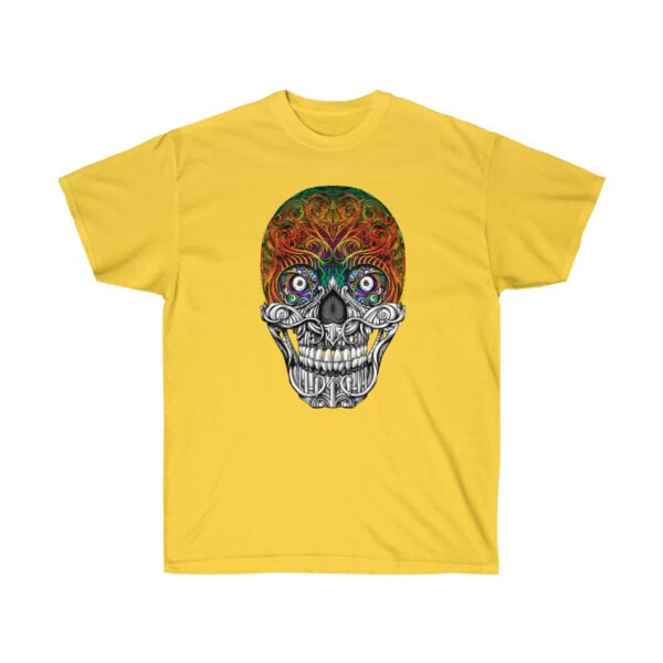 DOOODLEGOD Skull Unisex Ultra Cotton Tee - Image 7