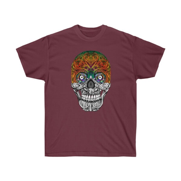 DOOODLEGOD Skull Unisex Ultra Cotton Tee - Image 6