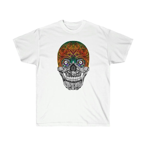 DOOODLEGOD Skull Unisex Ultra Cotton Tee - Image 2