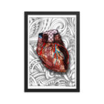 Hearts Are For Games Framed poster - Image 2