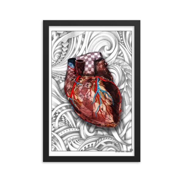 Hearts Are For Games Framed poster - Image 2