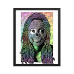 Clarice Sugar Skull Framed poster - Image 3