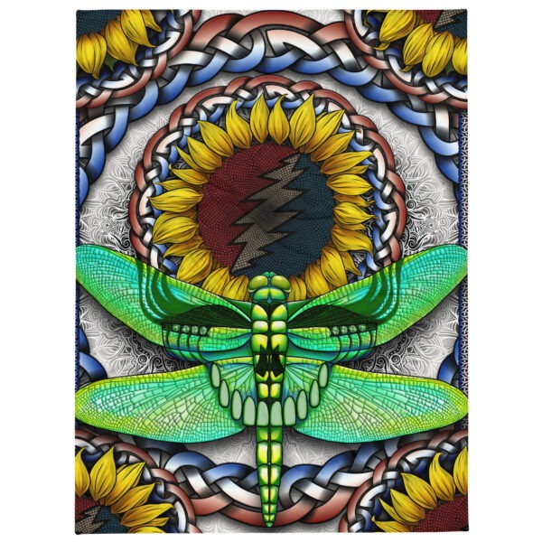 ✨ Michael Everett Tribute “Eyes of the World” ✨ Throw Blanket - Image 2